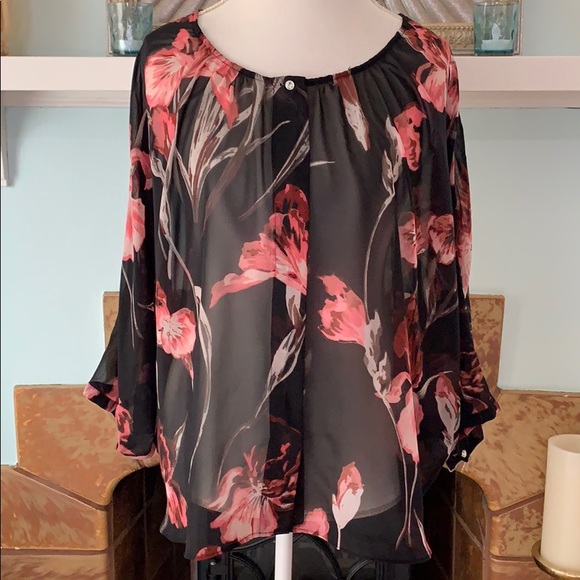 Jennifer Lopez Tops - Jennifer Lopez Sheer shirt